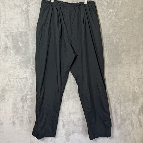 Footjoy Pants Men L Black Dryjoys Performance DJ Light Waterproof Golf Rain - Picture 1 of 10